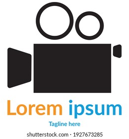 Plantilla de diseño de logotipos Cámara, estudio de fotografía, fotógrafo, foto. Empresa, marca, marca, empresa, identidad, logotipo. 