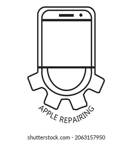 logo design template contains good meaning, check mark and tool repairs  a description for service and repai