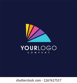 logo design template. creative sign. Universal vector icon. - Vector