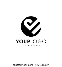logo design template. creative sign. Universal vector icon. - Vector
