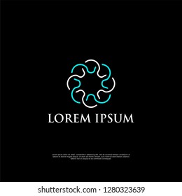 logo design template. creative sign. Universal vector icon. - Vector