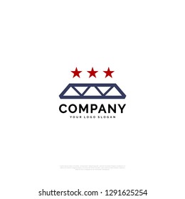 logo design template. creative sign. Universal vector icon. - Vector