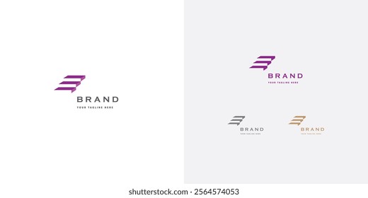 Logo design template with E alphabet. Letterform design. Mark or design template. Vector illustration.