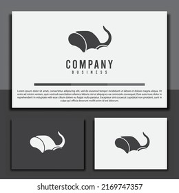 Logo design template, with an elephant icon, is suitable for your sports and business brands