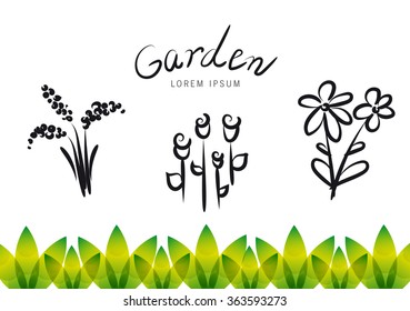 Logo Design. Template Design. Floral Concept. Vector