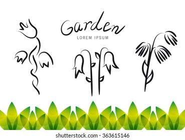 Logo Design. Template Design. Floral Concept. Vector