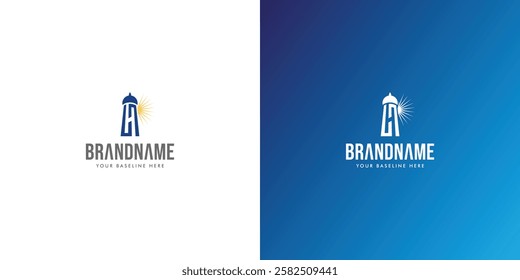 Logo design template with H alphabet. Letterform design. Mark or design template. Vector illustration.