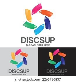 The logo design template has many functions and uses, with 3 display options