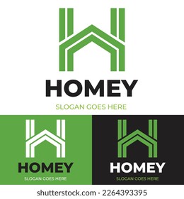 The logo design template has many functions and uses, with 3 display options