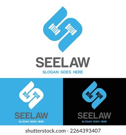 The logo design template has many functions and uses, with 3 display options