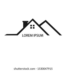 logo design template house concept icon