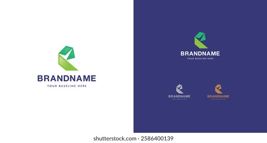Logo design template with K alphabet. Letterform design. Mark or design template. Vector illustration.