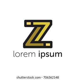 Logo design template. Letter Z concept. Creative vector icon