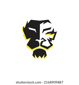 logo design template , Lion face