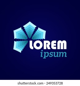 Logo design template. logotype icon. Vector. Vector.