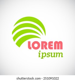 Logo design template. logotype icon. Vector.