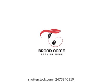 Logo Design Template Monogram Banding