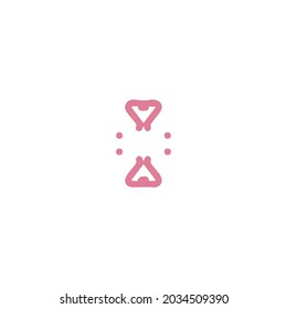 Logo design template with ornament concept