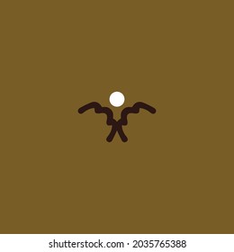 Plantilla de diseño de logotipo con concepto de adorno