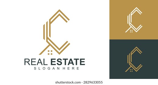 A logo design template for real estate companies