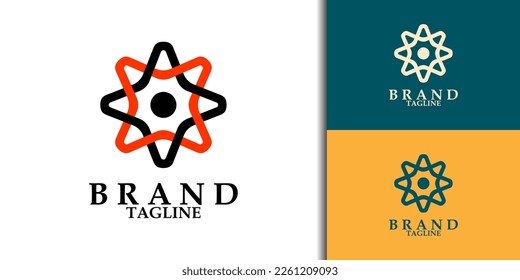 Plantilla de diseño de logotipos, adecuada para el logotipo de la empresa, el logotipo de la empresa y la identidad de la marca