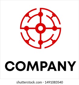 
logo design template for technology