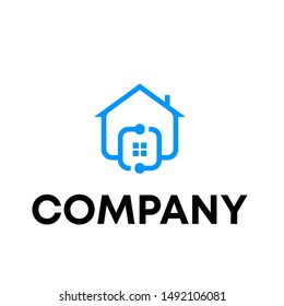 logo design template for technology