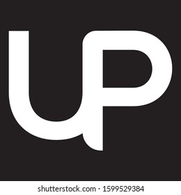 UP Logo  Design  Template Vector 