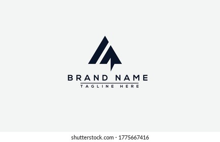 A Logo Design Template Vector Graphic Branding Element.