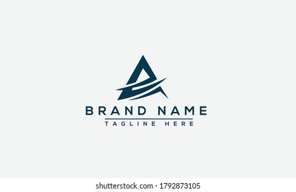 Elemento de promoción de marca de vectores de plantilla de diseño de logotipos.