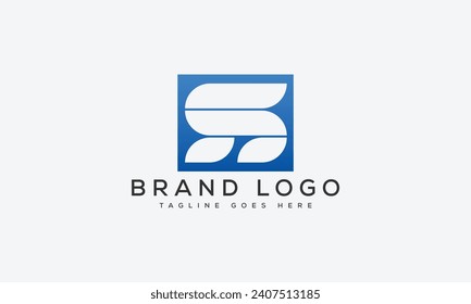 IS logo design template vector graphic branding element