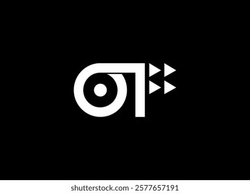 OF Logo Design Template Vector Graphic Branding Element.
