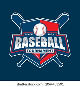 Logo design templates for Baseball themed events clubs teams