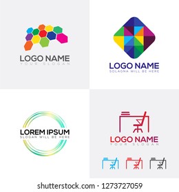 Logo Design Templates Set 