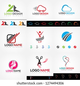 Logo Design Templates Set 