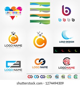 Logo Design Templates Set 