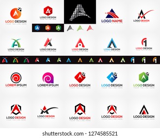 Logo Design Templates set