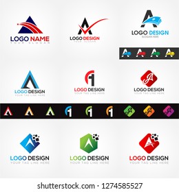 Logo Design Templates set