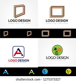 Logo Design Templates set