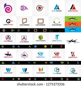 Logo Design Templates set