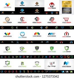 Logo Design Templates set