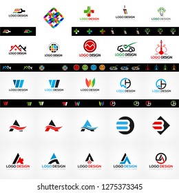 Logo Design Templates set