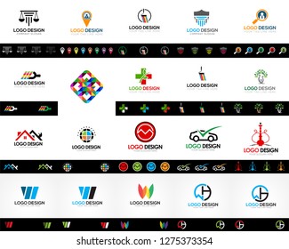 Logo Design Templates set