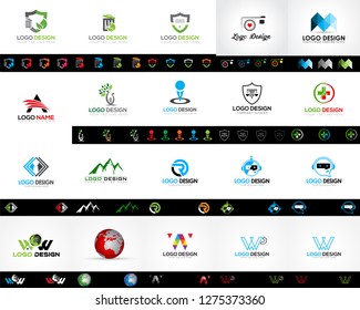 Logo Design Templates set
