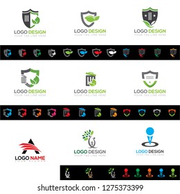 Logo Design Templates set