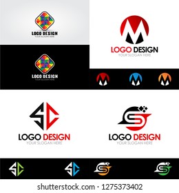 Logo Design Templates set