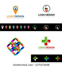 Logo Design Templates set