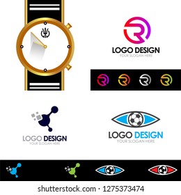 Logo Design Templates set
