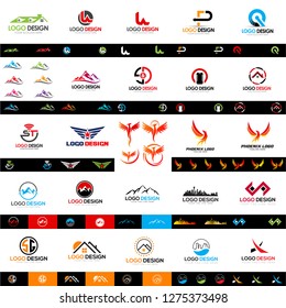 Logo Design Templates set
