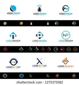 Logo Design Templates set